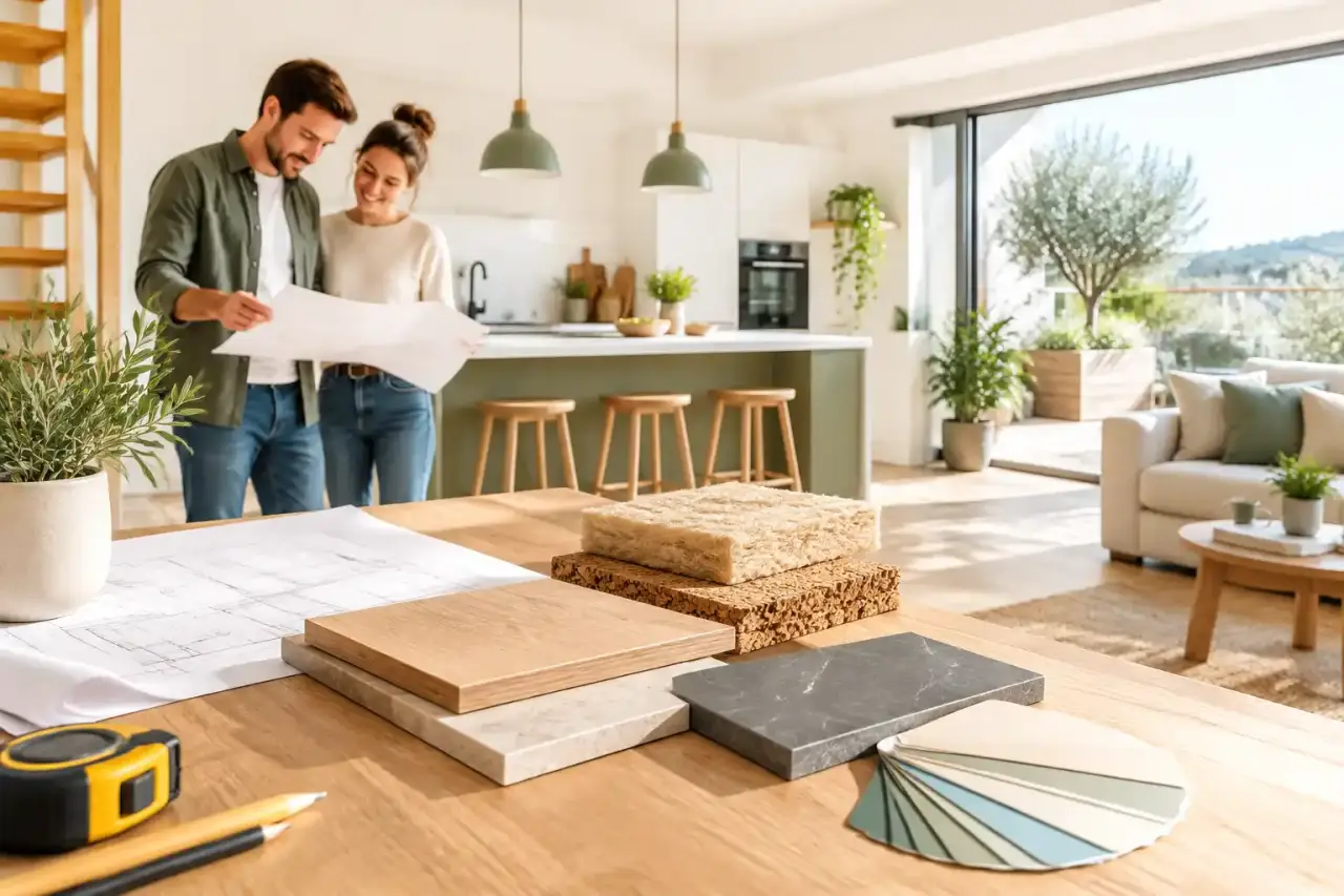 Sélection de matériaux durables pour un projet de rénovation intérieure