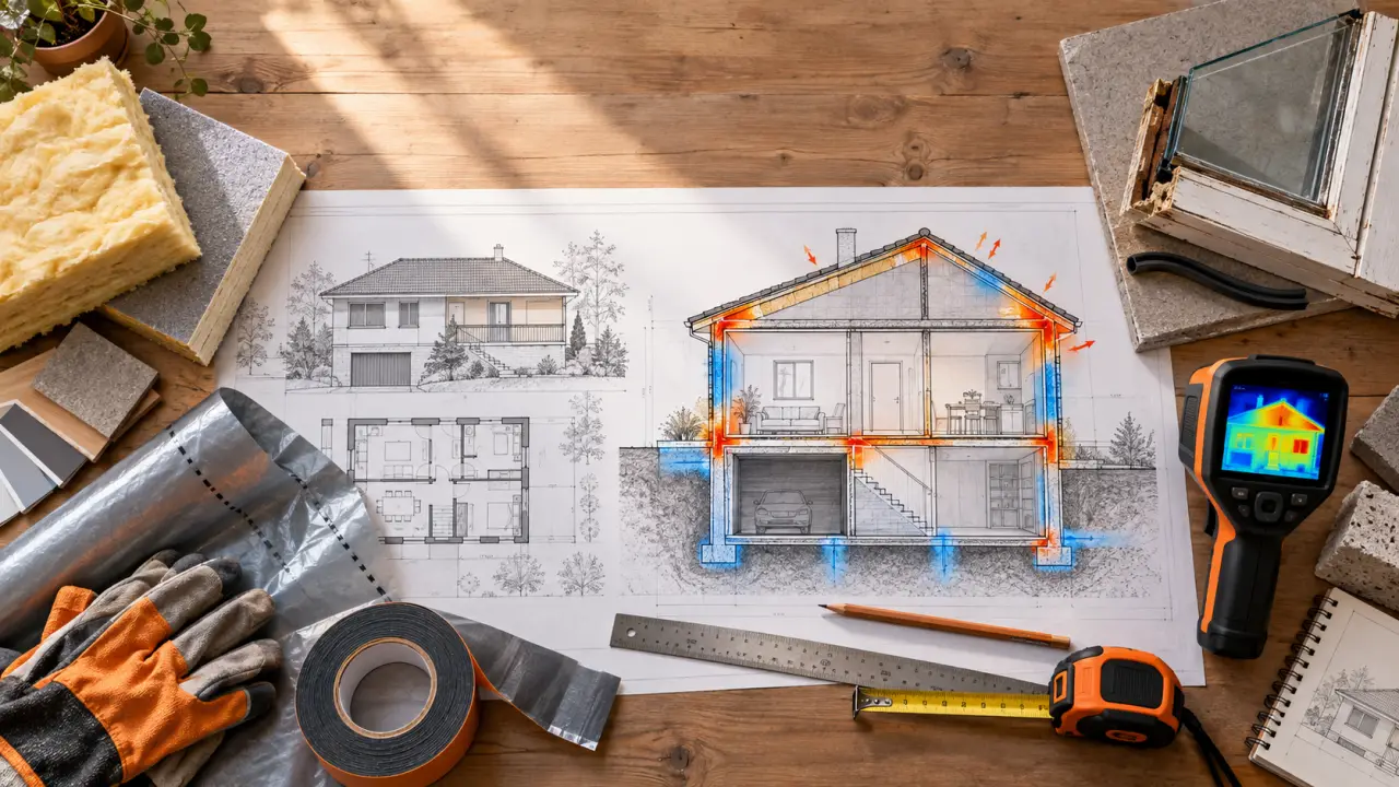 Rénovation d’une maison des années 70 sur sous-sol : les erreurs qui créent une passoire thermique